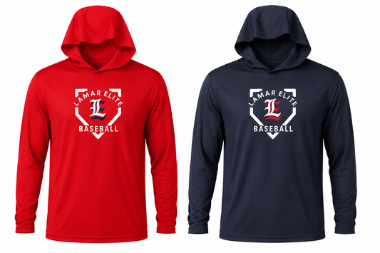 LE Hoodie - Navy or Red