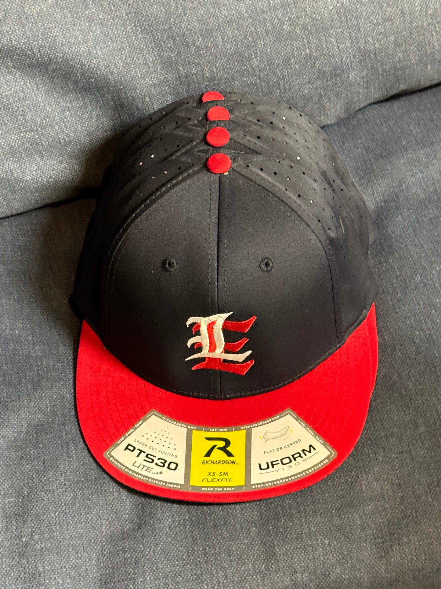 2025 Uniform Hat - Navy/Red